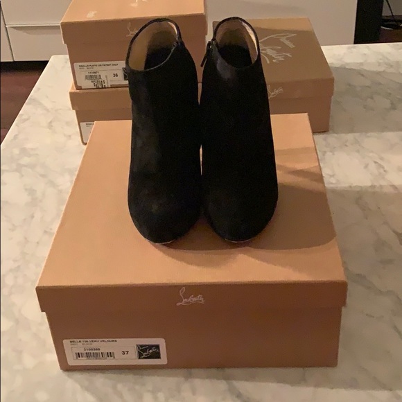 Pre-owned authentic Christian Louboutin Belle 37 - Picture 3 of 3